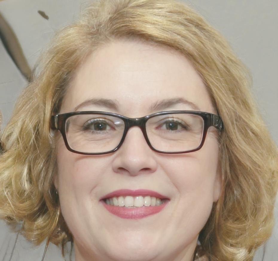 Portrait professionnel d'une experte en gestion du stress financier
